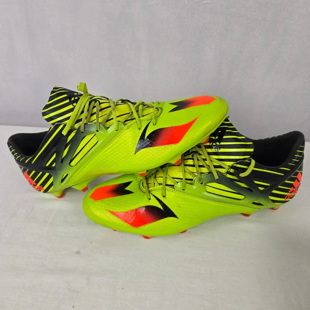 Adidas Messi 15.1 FG AG Soccer Cleats Solar Slime Green S74679 Mens 11.5 GOAT